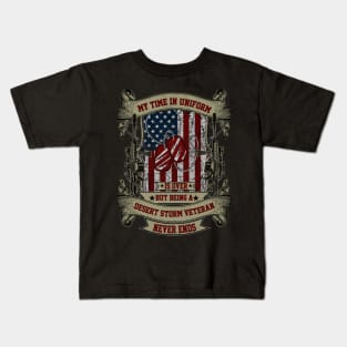 Desert Storm Veteran Kids T-Shirt